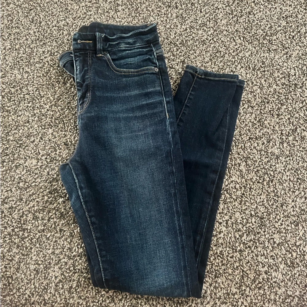 Women's Dark Blue Jeans